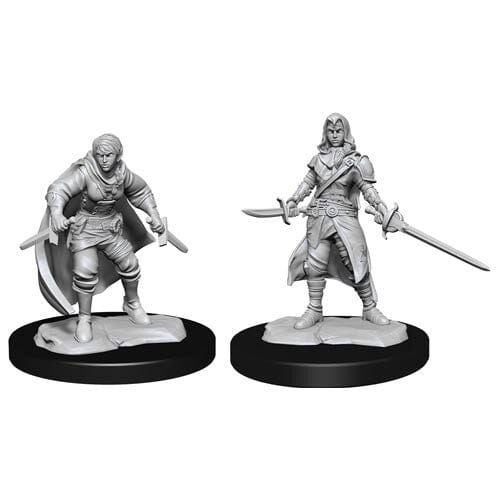 D&D Half-Elf Rogue Female D&D RPG Miniatures WizKids 