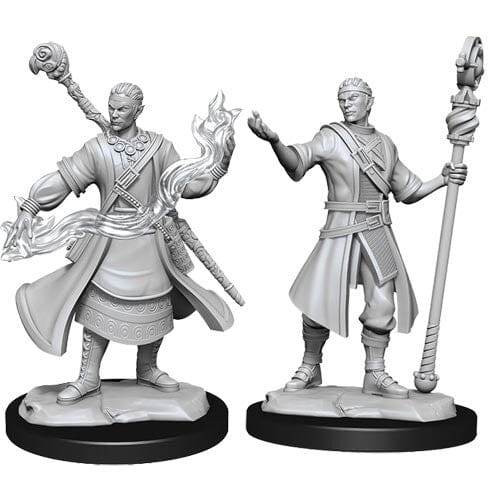 D&D Half-Elf Wizard Male D&D RPG Miniatures WizKids 