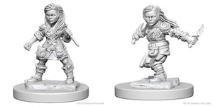 D&D Halfling Female Rogue D&D RPG Miniatures WizKids 