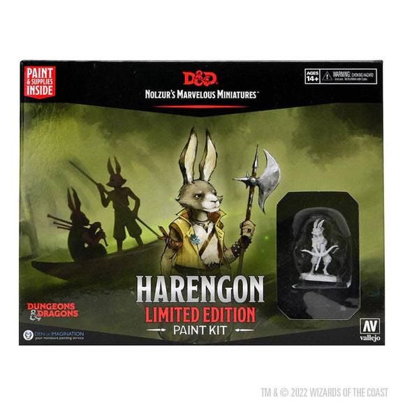 D&D Harengon Paint Kit (Limited Edition) D&D RPG Miniatures WizKids 
