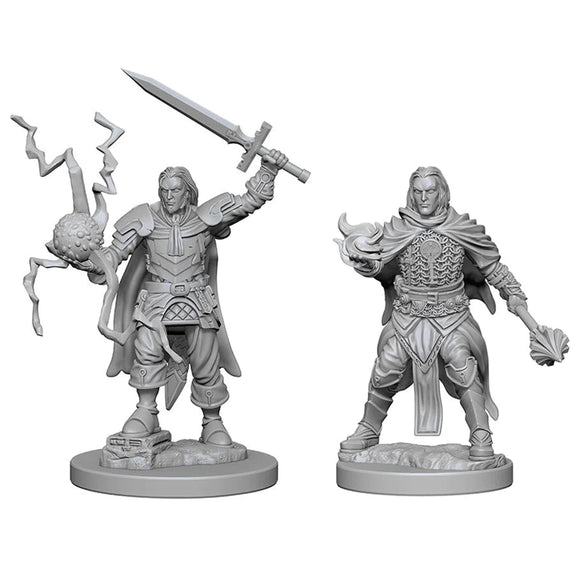 D&D Human Male Cleric D&D RPG Miniatures WizKids 