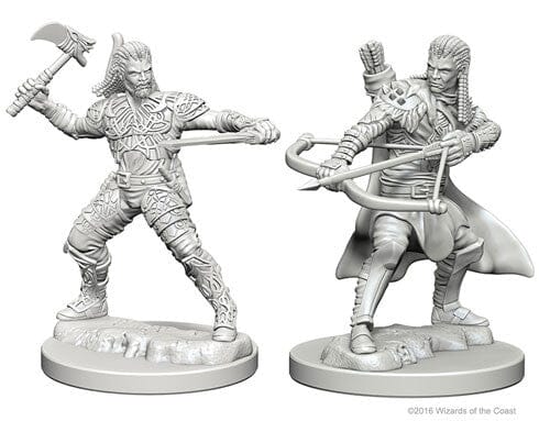 D&D Human Male Ranger D&D RPG Miniatures WizKids 