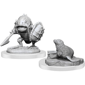 D&D Locathah & Seal D&D RPG Miniatures WizKids 