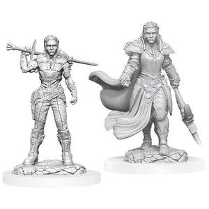 D&D Orc Fighter Female D&D RPG Miniatures WizKids 