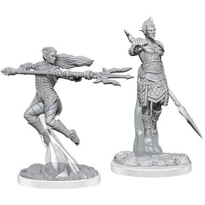 D&D Sea Elf Fighters D&D RPG Miniatures WizKids 