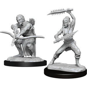 D&D Shifter Wildhunt Ranger Male D&D RPG Miniatures WizKids 