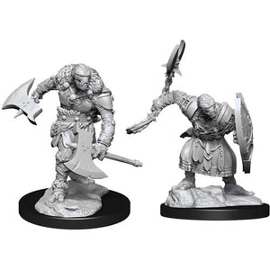 D&D Warforged Barbarian D&D RPG Miniatures WizKids 