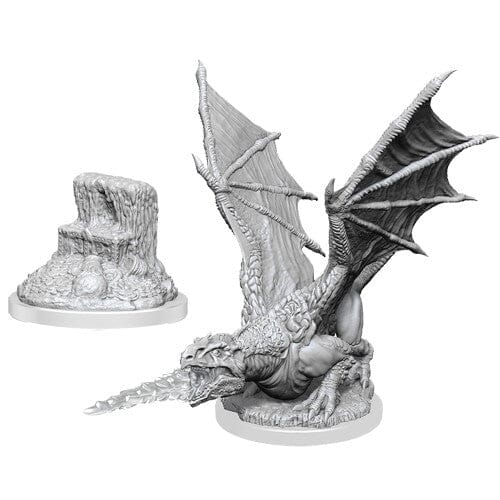 D&D White Dragon Wyrmling D&D RPG Miniatures WizKids 