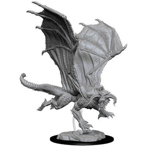 D&D Young Black Dragon D&D RPG Miniatures WizKids 