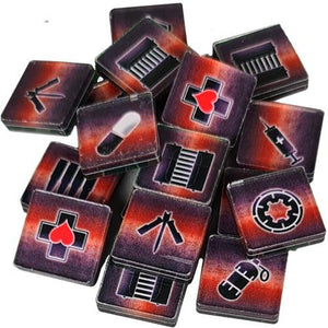 Deadzone Acrylic Item Markers Deadzone Mantic Games 