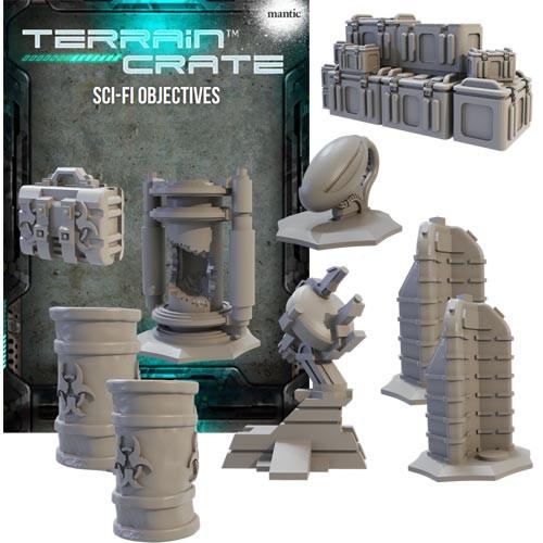 Deadzone Terrain Crate: Sci-fi objectives Deadzone Mantic Games 