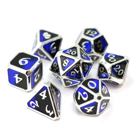 Die Hard Dice 7 Piece RPG Set - Mythica Dark Arts Riptide 7 Piece RPG Dice Set Die Hard Dice