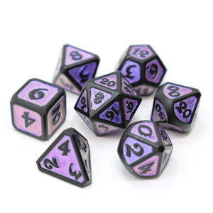 Die Hard Dice 7 Piece RPG Set - Mythica Dreamscape Nightshade 7 Piece RPG Dice Set Die Hard Dice 