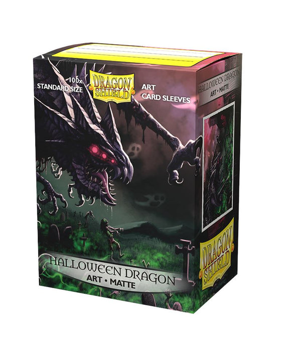 DS100 Art Matte - Halloween Dragon 2020 Dragonshield 100 Dragonshield 