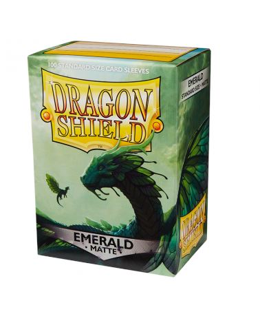 DS100 Matte Emerald Dragonshield 100 Dragonshield