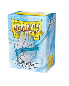 DS100 Matte Sky Blue Dragonshield 100 Dragonshield