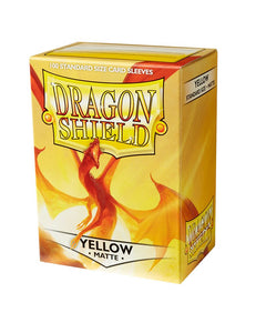 DS100 Matte Yellow Dragonshield 100 Dragonshield 