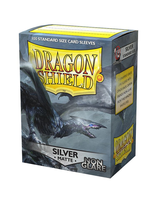 DS100 Non Glare Matte Silver(Argentia) Dragonshield 100 Dragonshield