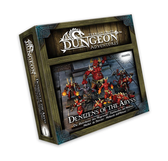 Dungeon Adventures: Denizens of the Abyss Terrain Crate Mantic Games 