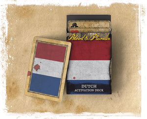 Dutch Activation Deck Blood and Plunder Firelock Games 