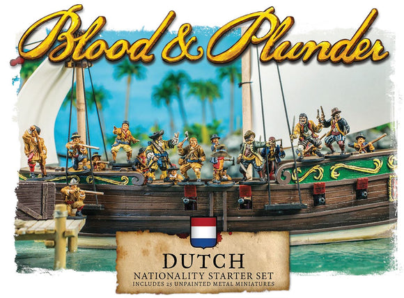 Dutch Nationality Set Blood and Plunder Firelock Games 