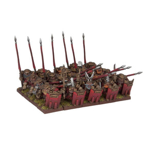 Dwarf Bulwarkers Regiment Kings of War Mantic Games  (5026529181833)