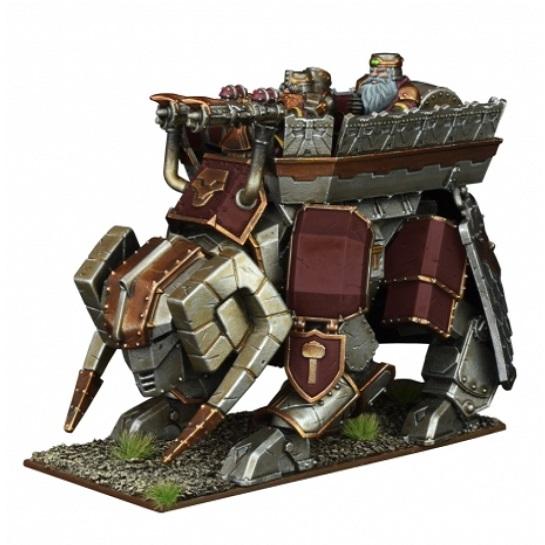 Dwarf Steel Behemoth Kings of War Mantic Games  (5026529083529)