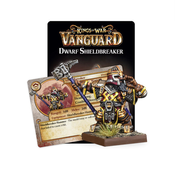 Dwarf Support Pack: Shieldbreaker Vanguard Mantic Games  (5026518892681)