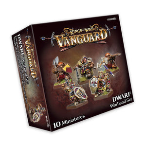 Dwarf Warband Set Vanguard Mantic Games  (5026519089289)