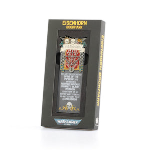 Eisenhorn Bookmark Black Library Games Workshop 