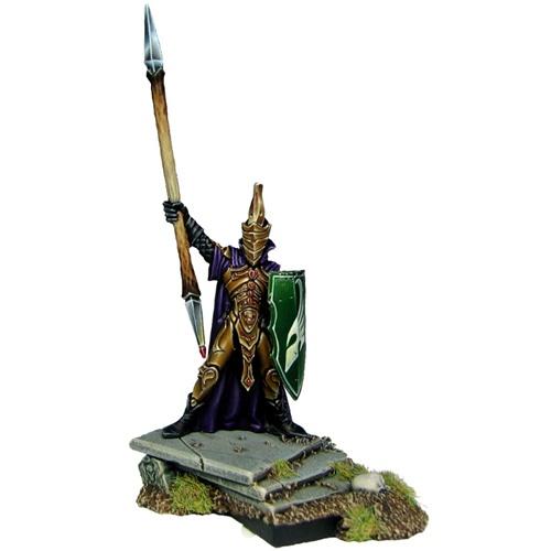 Elf King With Spear Kings of War Mantic Games  (5026527871113)