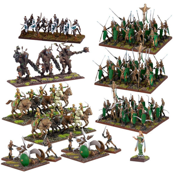 Elf Mega Army Kings of War Mantic Games  (5026528428169)