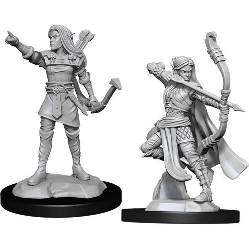 Elf Ranger Female D&D RPG Miniatures Wizkids 