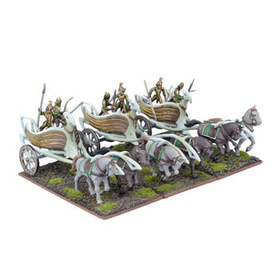 Elf War Chariot Regiment Kings of War Mantic Games  (5026528067721)