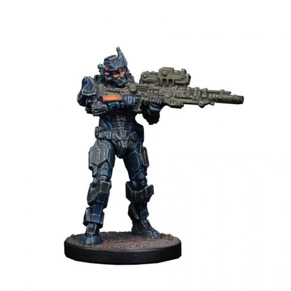 Enforcer Forward Observer/ Commander Roca Enforcer Mantic Games 