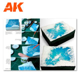 F.A.Q. Dioramas 1.2 Extension: Water Ice And Snow Hobby Guide Book AK Interactive 