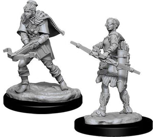 Female Human Ranger D&D RPG Miniatures WizKids 