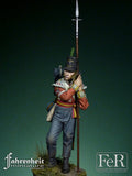 FeR Miniatures: 28th Regiment of Foot Sergeant, Quatre Brass, 1815 Figure FeR Miniatures 