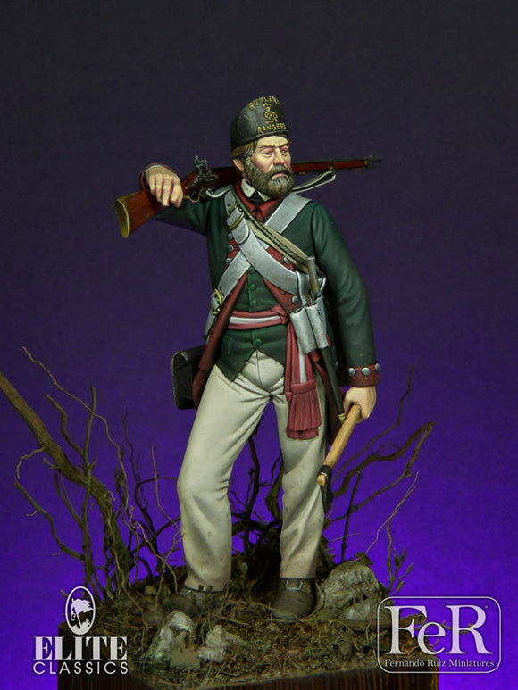 FeR Miniatures: Butler’s Rangers Sergeant, 1779 Figure FeR Miniatures 
