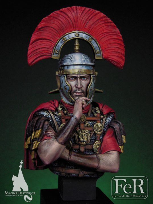 FeR Miniatures - Centurion, Legio XX Valeria Victrix, Britannia, AD 61 Ferminiatures FeR Miniatures 