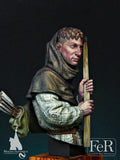 FeR Miniatures: English Longbowman, Agincourt, 1415 Bust FeR Miniatures 