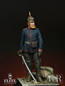 FeR Miniatures: Prussian Foot Guard Hauptmann Figure FeR Miniatures 