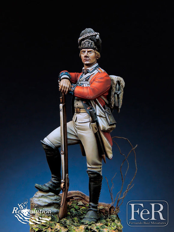 FeR Miniatures: Royal Welch Fusiliers, Bunker Hill, 1775 Figure FeR Miniatures 