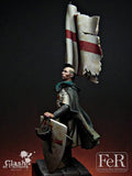 FeR Miniatures - Templar Standard Bearer Acre, 1191 Ferminiatures FeR Miniatures 