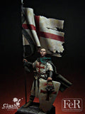 FeR Miniatures - Templar Standard Bearer Acre, 1191 Ferminiatures FeR Miniatures 