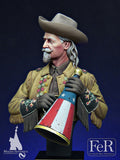 FeR Miniatures: William Frederick Cody, "Buffalo Bill", 1906 Bust FeR Miniatures 