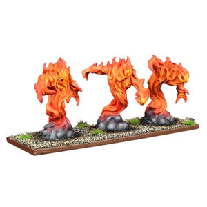 Fire Elemental Regiment Kings of War Mantic Games  (5026516467849)