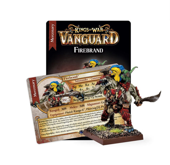 Firebrand Mercenary Booster Vanguard Mantic Games  (5026517581961)