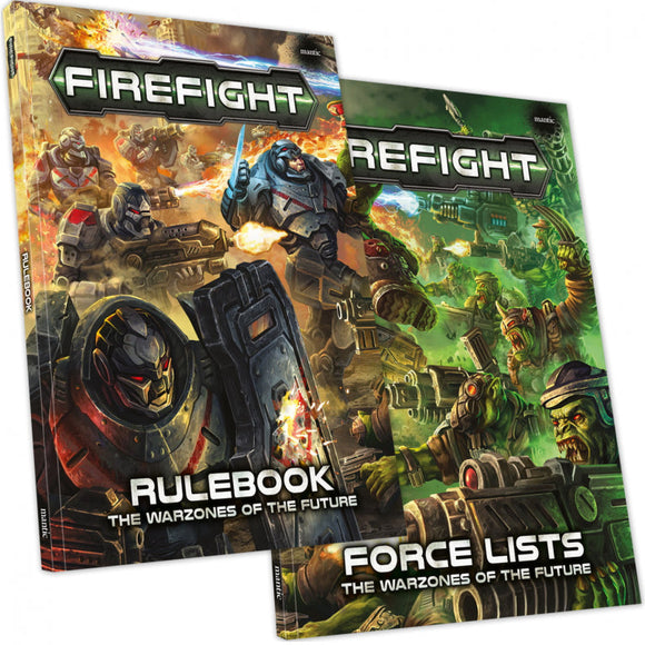Firefight Book and Counter combo Deadzone Generic Mantic Games 