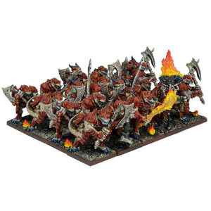 Forces Of Nature Salamander Regiment Kings of War Mantic Games  (5026524790921)